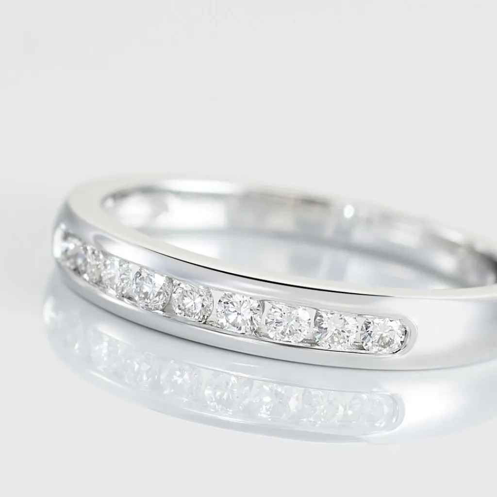 Histoire d'Or Alliance Giulia or blanc diamant Clearance