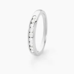 Histoire d'Or Alliance Giulia or blanc diamant