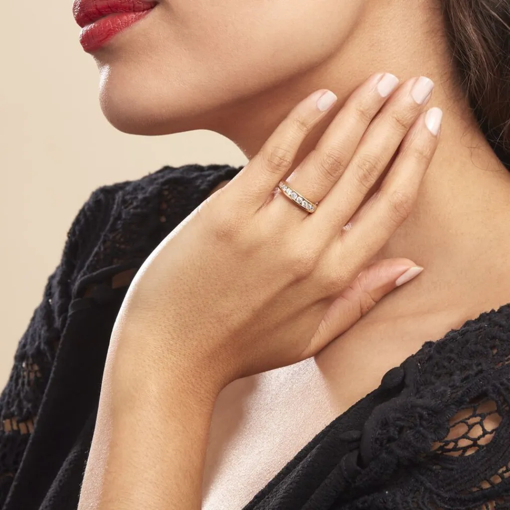 Histoire d'Or Alliance Giulia or jaune diamant Discount