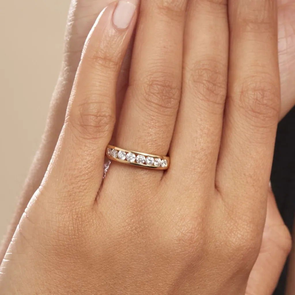 Histoire d'Or Alliance Giulia or jaune diamant Discount