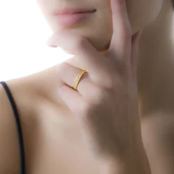 Histoire d'Or Alliance Giulia or jaune diamant Best