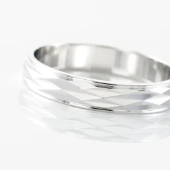 Histoire d'Or Alliance Harmonia Facetee Or Blanc Best