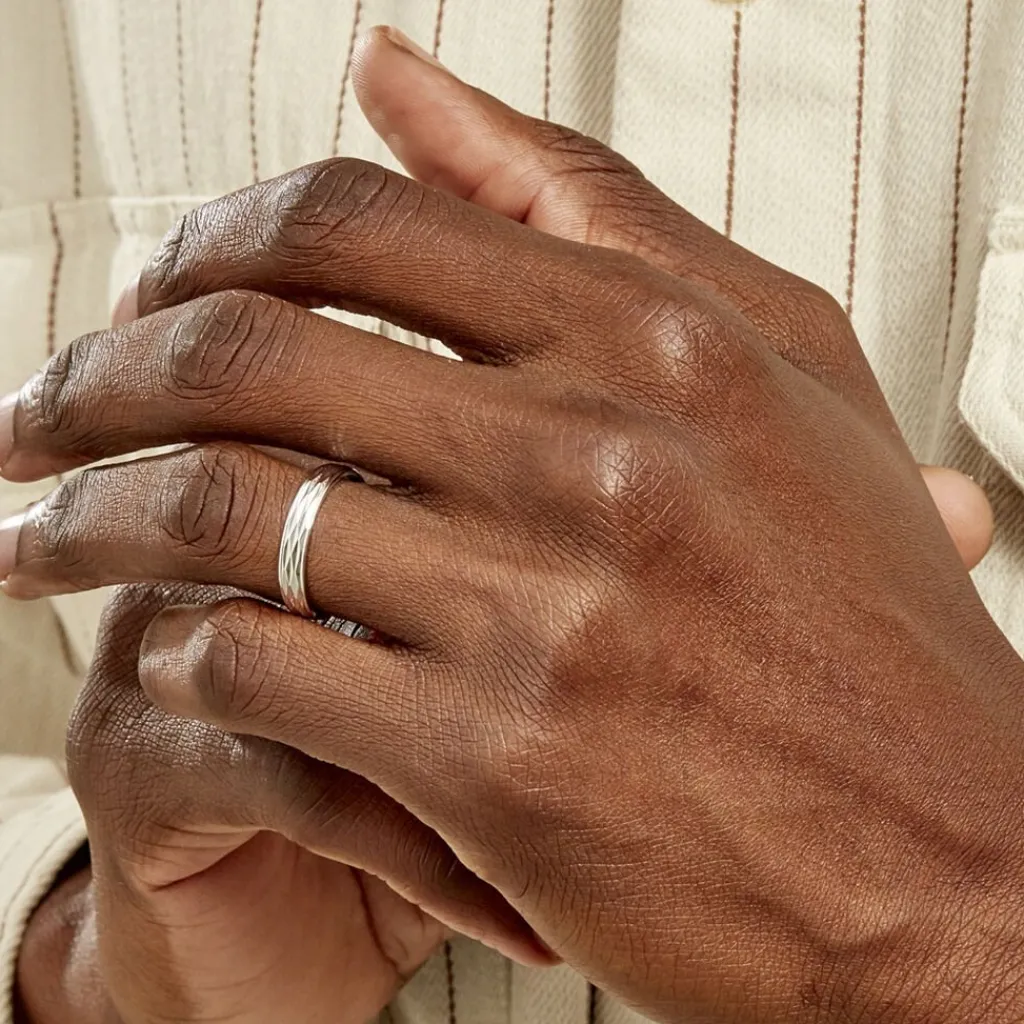 Histoire d'Or Alliance Harmonia Facetee Or Blanc Best