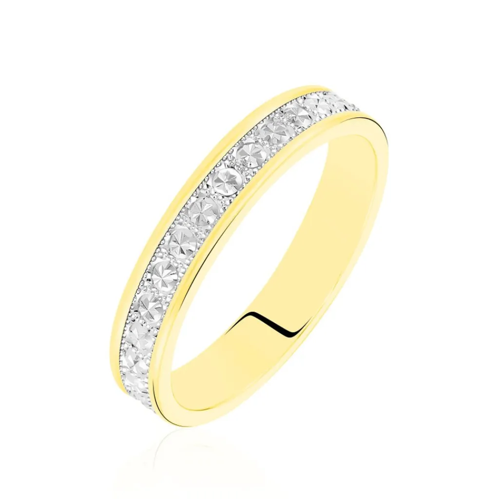 Histoire d'Or Alliance Heldea Or Bicolore Discount