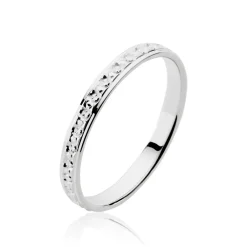 Histoire d'Or Alliance Heldea Or Blanc New