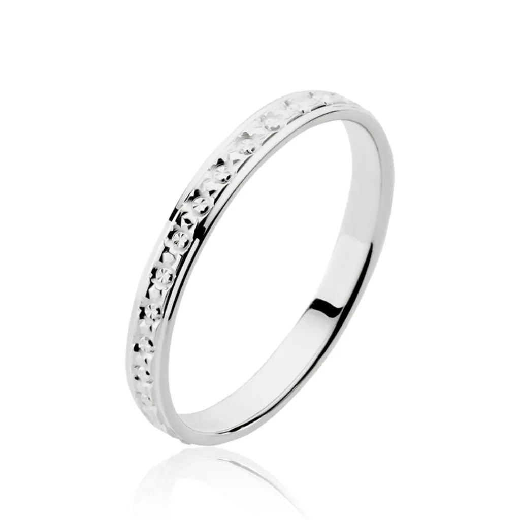 Histoire d'Or Alliance Heldea Or Blanc New