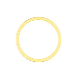 Histoire d'Or Alliance Heldea Ruban Plat Or Bicolore New