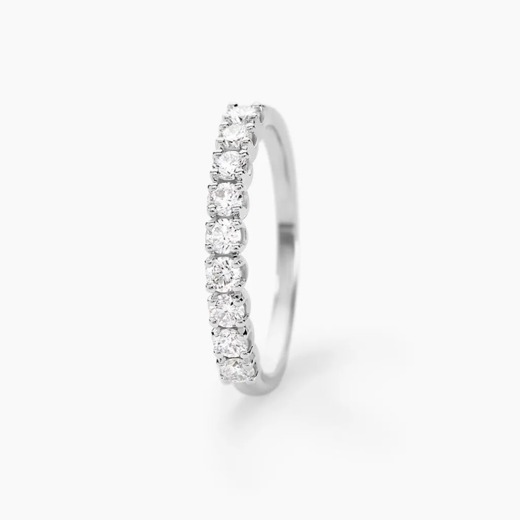 Histoire d'Or Alliance Hera or blanc diamant Discount