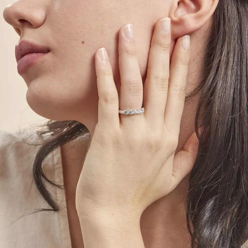 Histoire d'Or Alliance Hera Or Blanc Diamant Sale