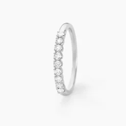 Histoire d'Or Alliance Hera or blanc diamant