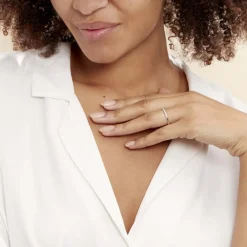 Histoire d'Or Alliance Hera or blanc diamant