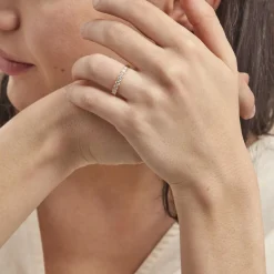 Histoire d'Or Alliance Hera Or Jaune Diamant Outlet