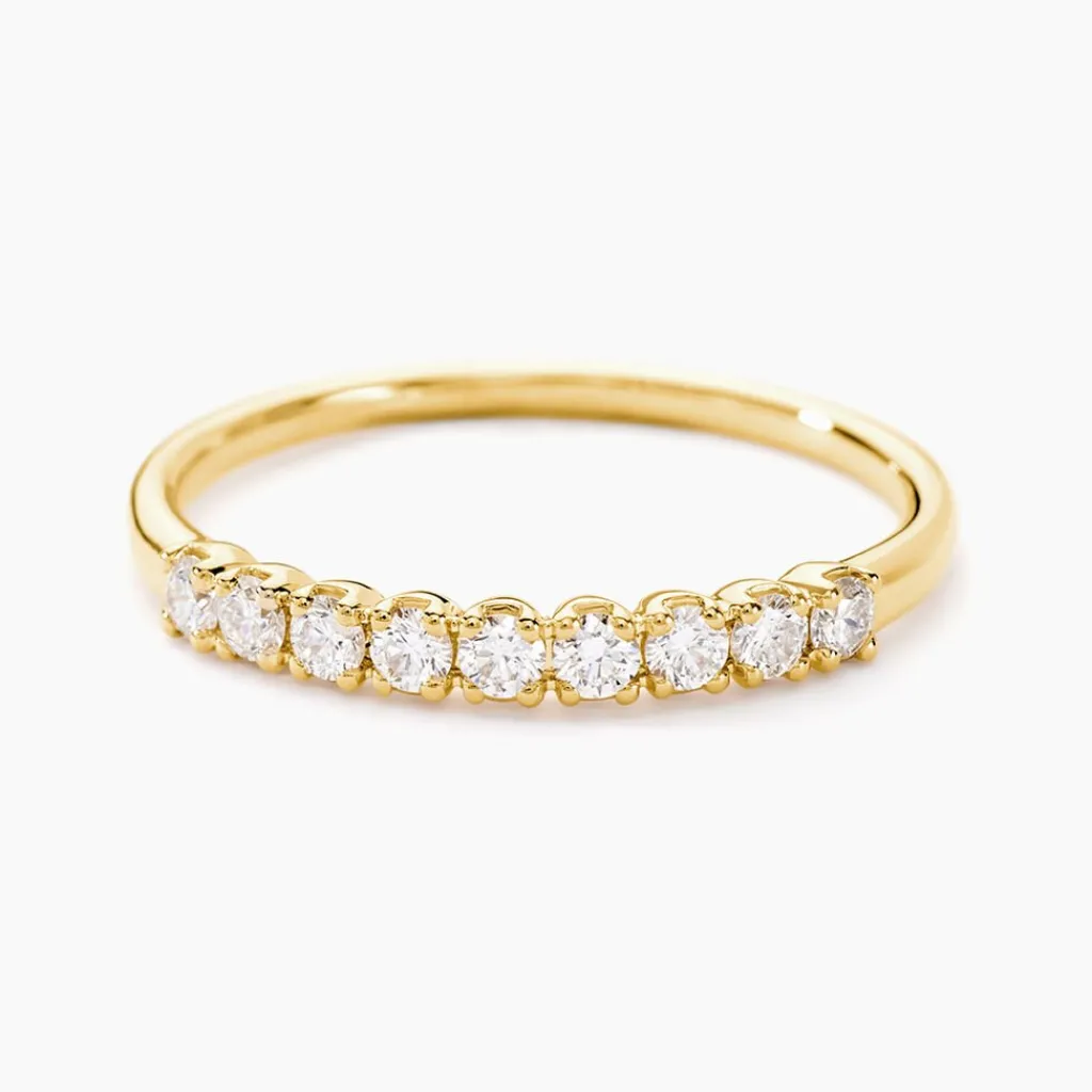 Histoire d'Or Alliance Hera or jaune diamant Discount