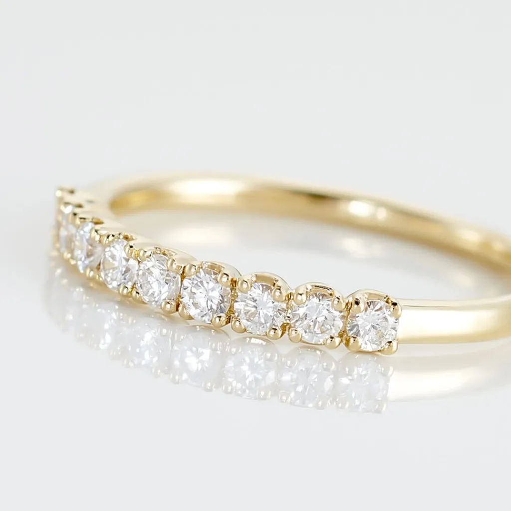 Histoire d'Or Alliance Hera or jaune diamant Discount