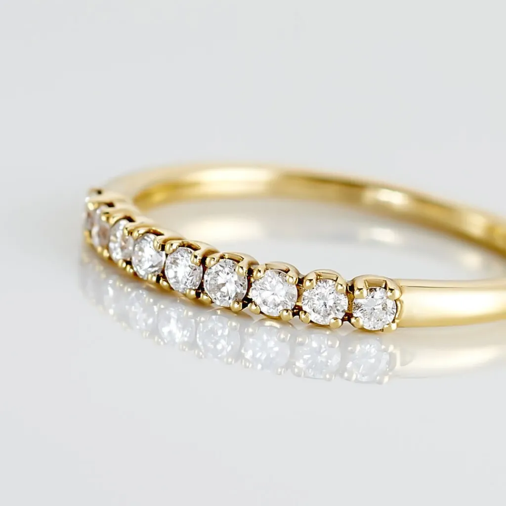 Histoire d'Or Alliance Hera or jaune diamant Online