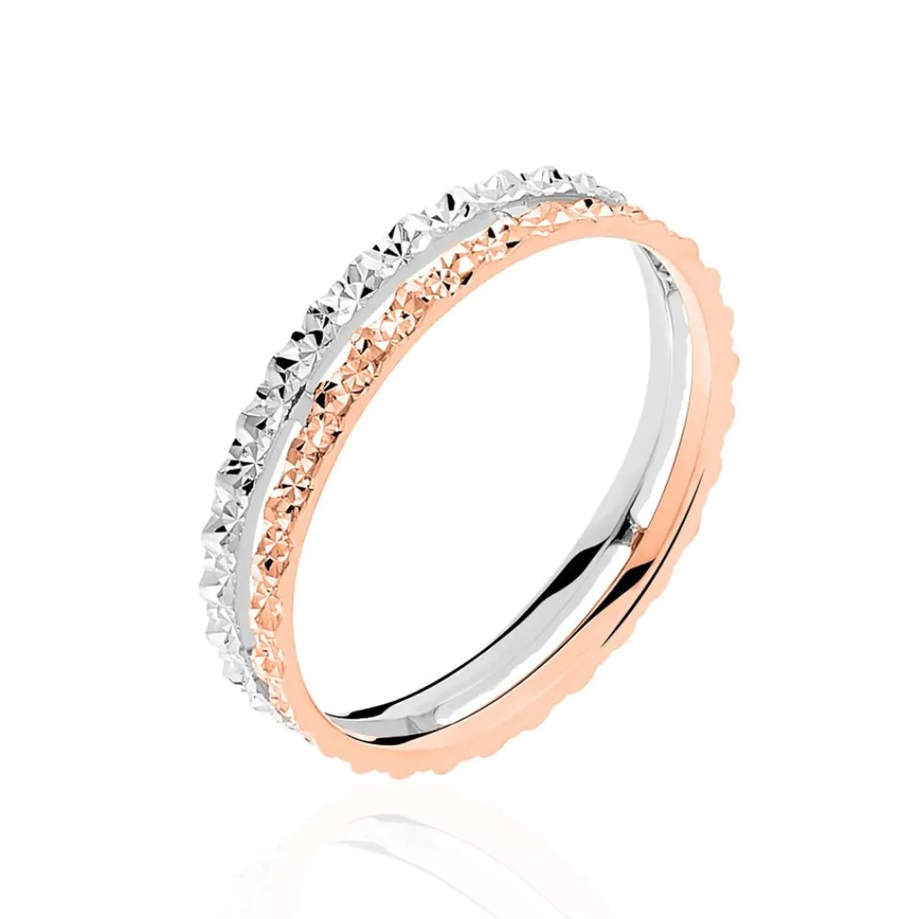 Histoire d'Or Alliance Hermanne or bicolore Discount