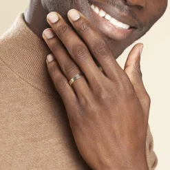 Histoire d'Or Alliance Hevan Ruban Or Bicolore Clearance