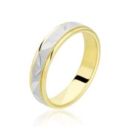Histoire d'Or Alliance Ilki Ruban Or Bicolore Best