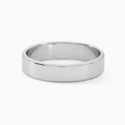 Histoire d'Or Alliance Inayah Ruban Plat Argent Blanc Online