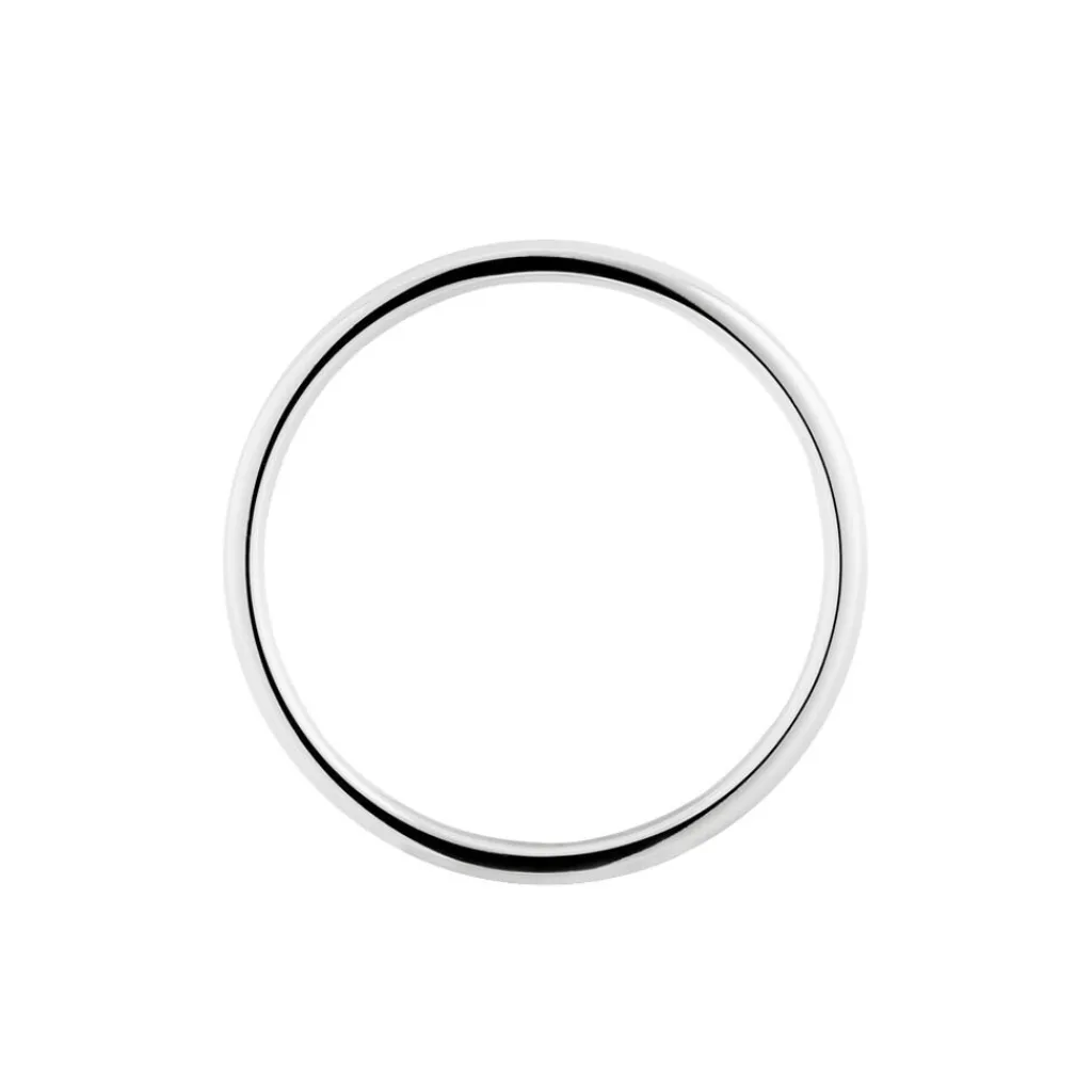 Histoire d'Or Alliance Isaac Demi Jonc Confort or blanc Outlet