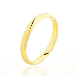 Histoire d'Or Alliance Isaac Demi Jonc Confort or jaune Outlet