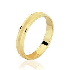 Histoire d'Or Alliance Jolan Demi-jonc Classique Or Jaune Clearance