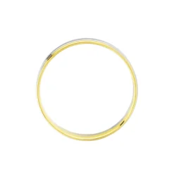 Histoire d'Or Alliance Juditha Ruban Plat Or Bicolore Best