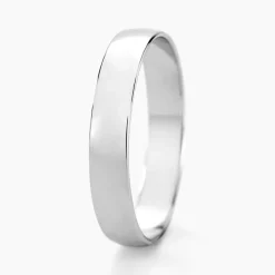 Histoire d'Or Alliance Julie Ruban Classique Or Blanc Outlet