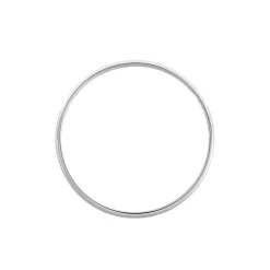 Histoire d'Or Alliance Julie Ruban Classique Platine Blanc Hot