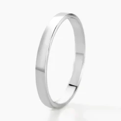 Histoire d'Or Alliance Julie Ruban Classique Or Blanc Online