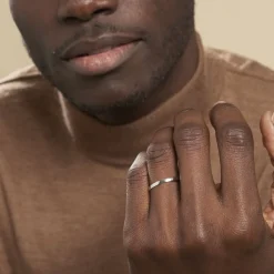 Histoire d'Or Alliance Julie Ruban Classique Or Blanc Online