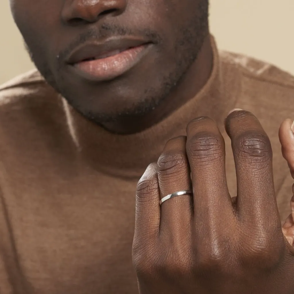 Histoire d'Or Alliance Julie Ruban Classique Or Blanc Online