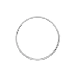 Histoire d'Or Alliance Julie Ruban Classique platine blanc Hot