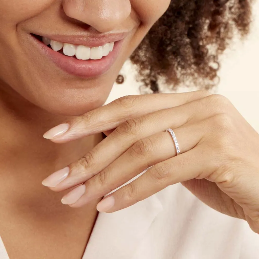 Histoire d'Or Alliance Julietta Or Blanc Oxyde De Zirconium Best