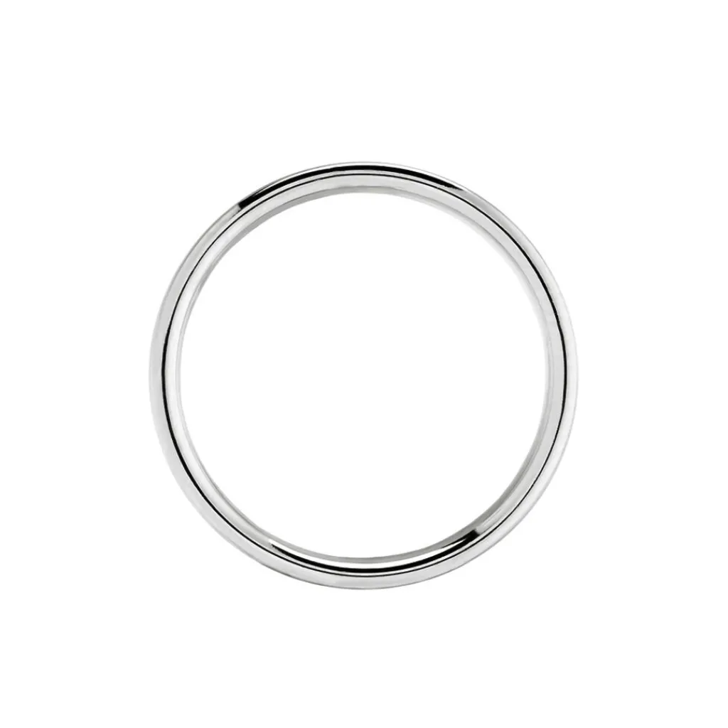 Histoire d'Or Alliance Junius Ruban Confort Or Blanc Hot