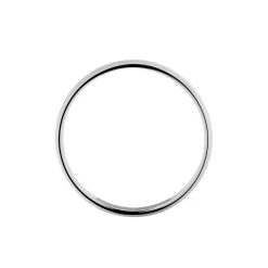 Histoire d'Or Alliance Khelya Ruban Plat Argent Blanc Outlet