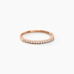 Histoire d'Or Alliance Klimka Or Rose Oxyde De Zirconium Best