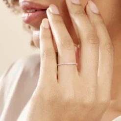 Histoire d'Or Alliance Klimka Or Rose Oxyde De Zirconium Best