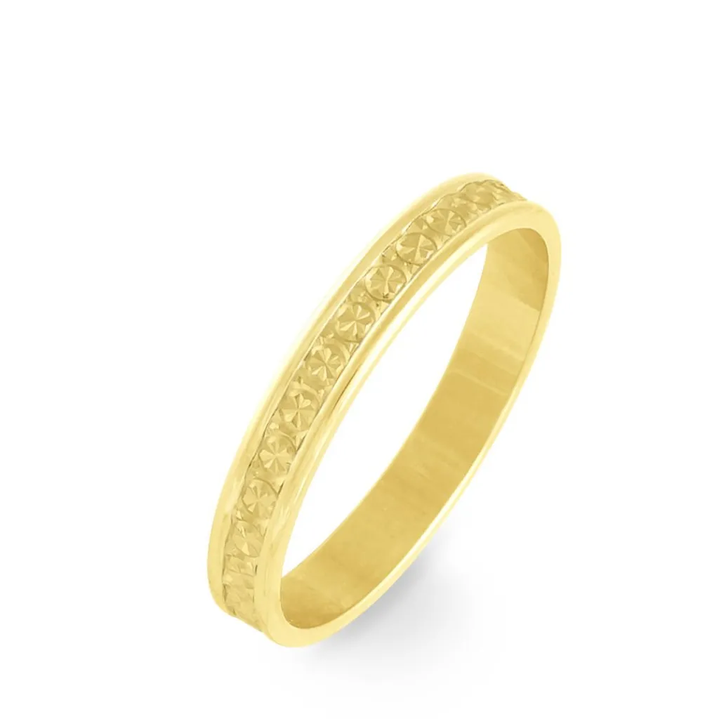 Histoire d'Or Alliance Laura Ruban Plat Or Jaune