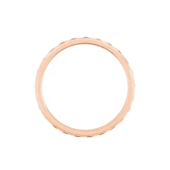 Histoire d'Or Alliance Laura Ruban Plat or rose