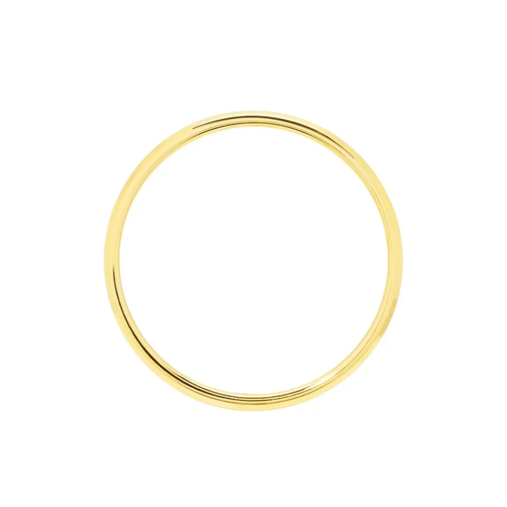 Histoire d'Or Alliance Liseret Ruban Plat Or Bicolore Hot