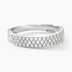 Histoire d'Or Alliance Lison Or Blanc Oxyde De Zirconium Clearance