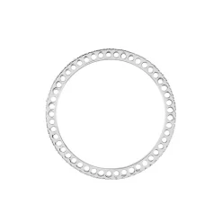 Histoire d'Or Alliance Lu Or Blanc Diamant New