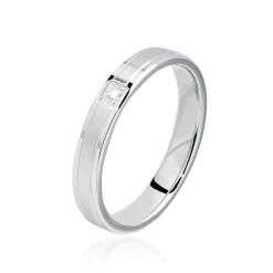 Histoire d'Or Alliance Mae Or Blanc Diamant Sale