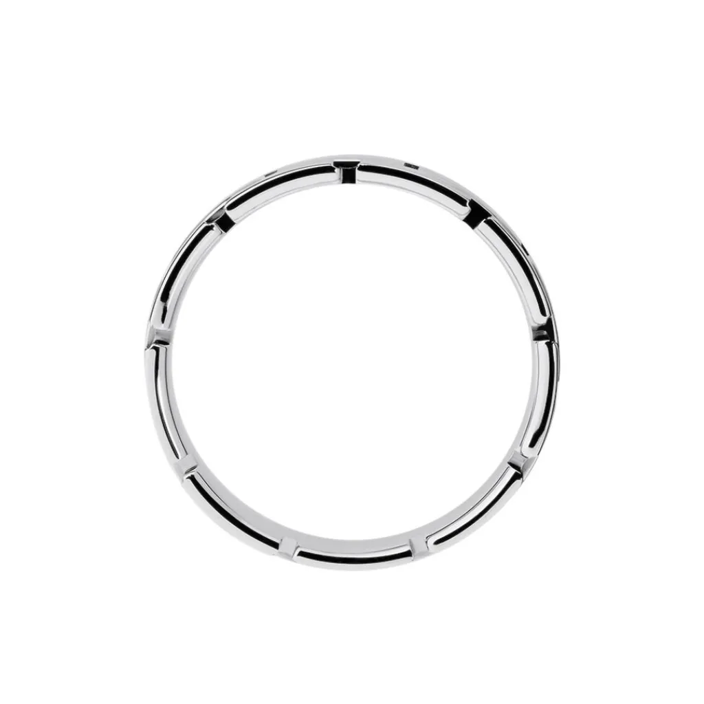 Histoire d'Or Alliance Maille Or Blanc Discount