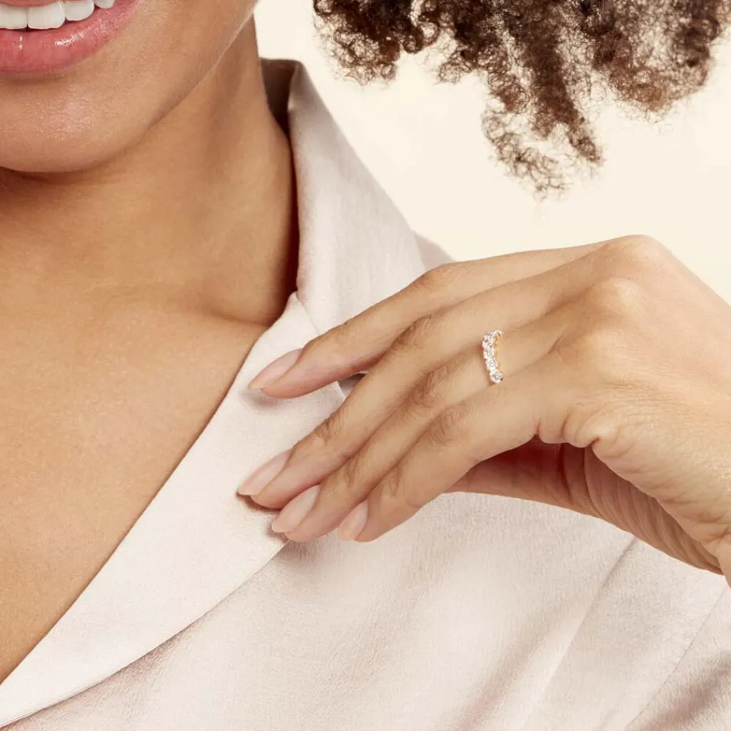 Histoire d'Or Alliance Marlin De Zirconium or jaune oxyde Best