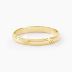 Histoire d'Or Alliance Massina Demi Jonc Classique Or Jaune New