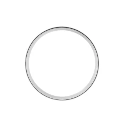 Histoire d'Or Alliance Matheo Ruban Plat Or Blanc Hot