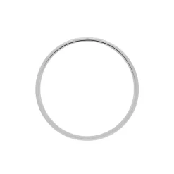 Histoire d'Or Alliance Maturina Demi Jonc Classique Or Blanc Clearance