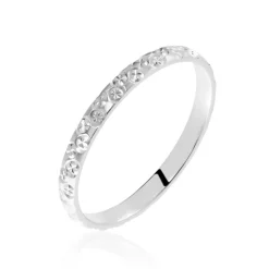Histoire d'Or Alliance Menussa Diamantee Or Blanc New